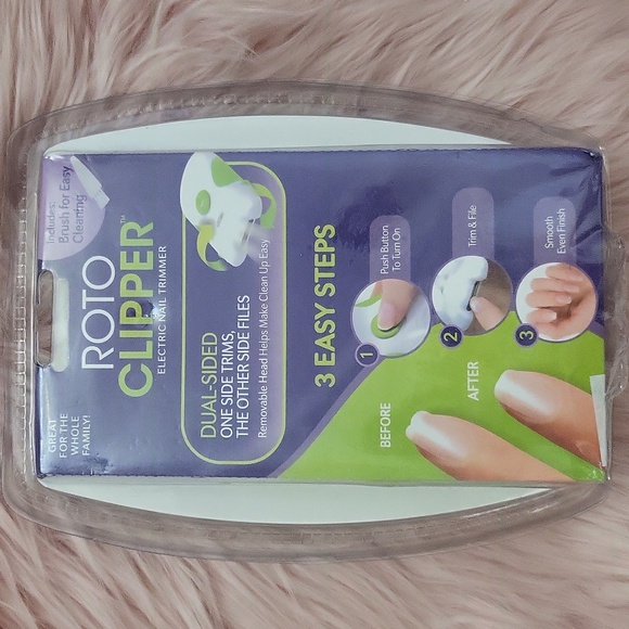 AS SEEN ON TV Brand New ROTO CLIPPER Electric Nail Trimmer - Picture 3 of 4